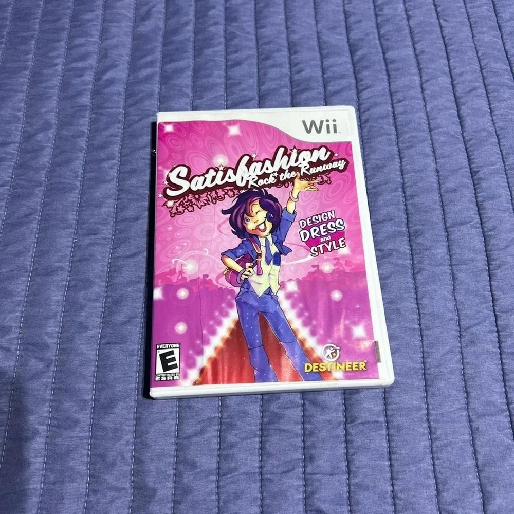 Satisfashion Rock the Runway Nintendo Wii Game Destineer Complete CIB